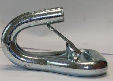 Spitzhaken mit Sicherung (für 50 mm Gewebe)